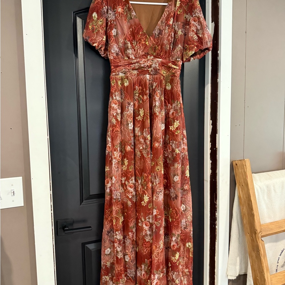 Baltic Born Rust Ardley Maxi Dress